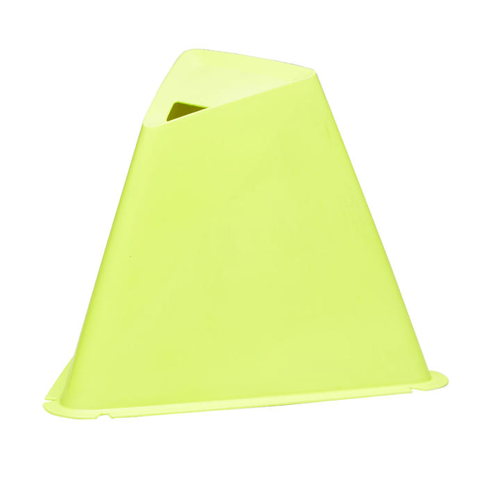 15cm Training Cones Kipsta 6Pack Essential Yellow