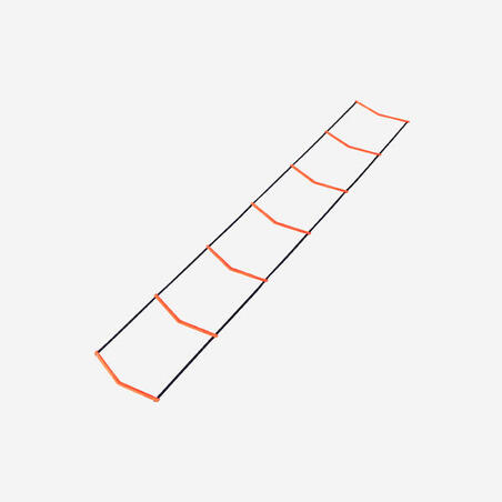 Escalera de entrenamiento Kipsta Essential 3.20 m Naranja