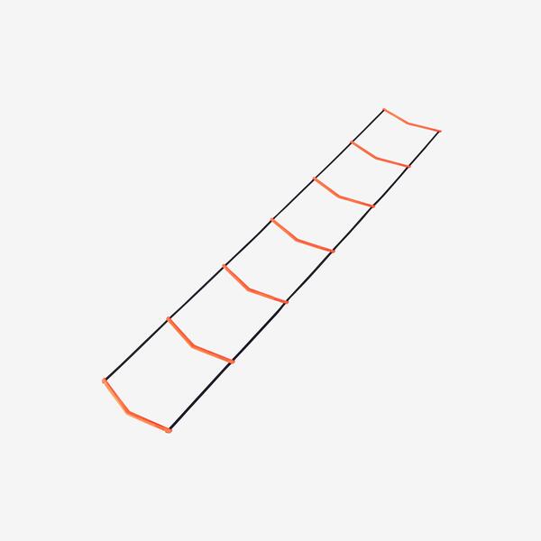 Orange flat agility ladder