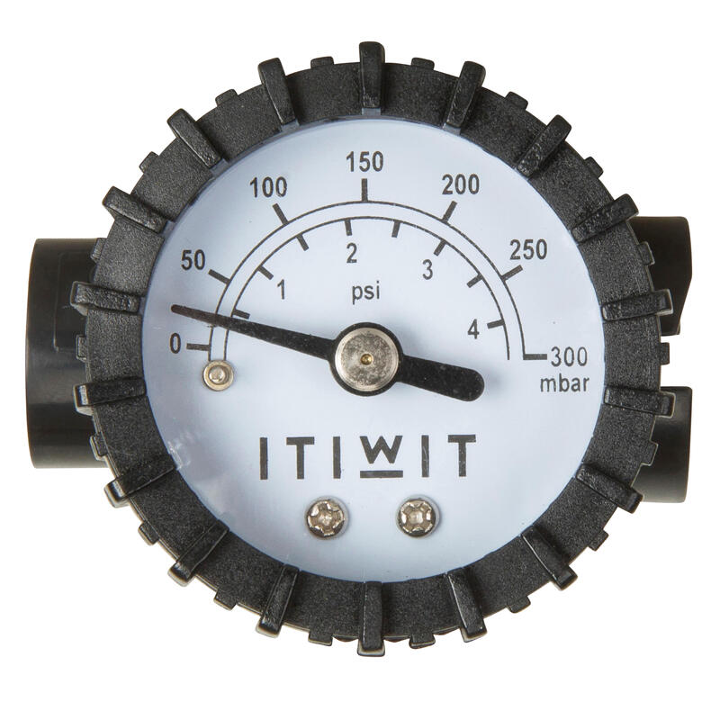 Manometer für Niederdruck-Kajakpumpe 2 × 2,6 L - Itiwit orange 