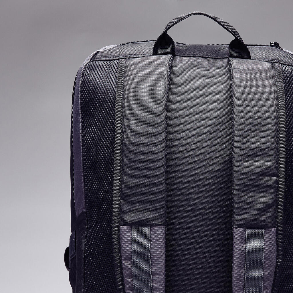 sac à dos Essentiel bleu et noir 35 litres