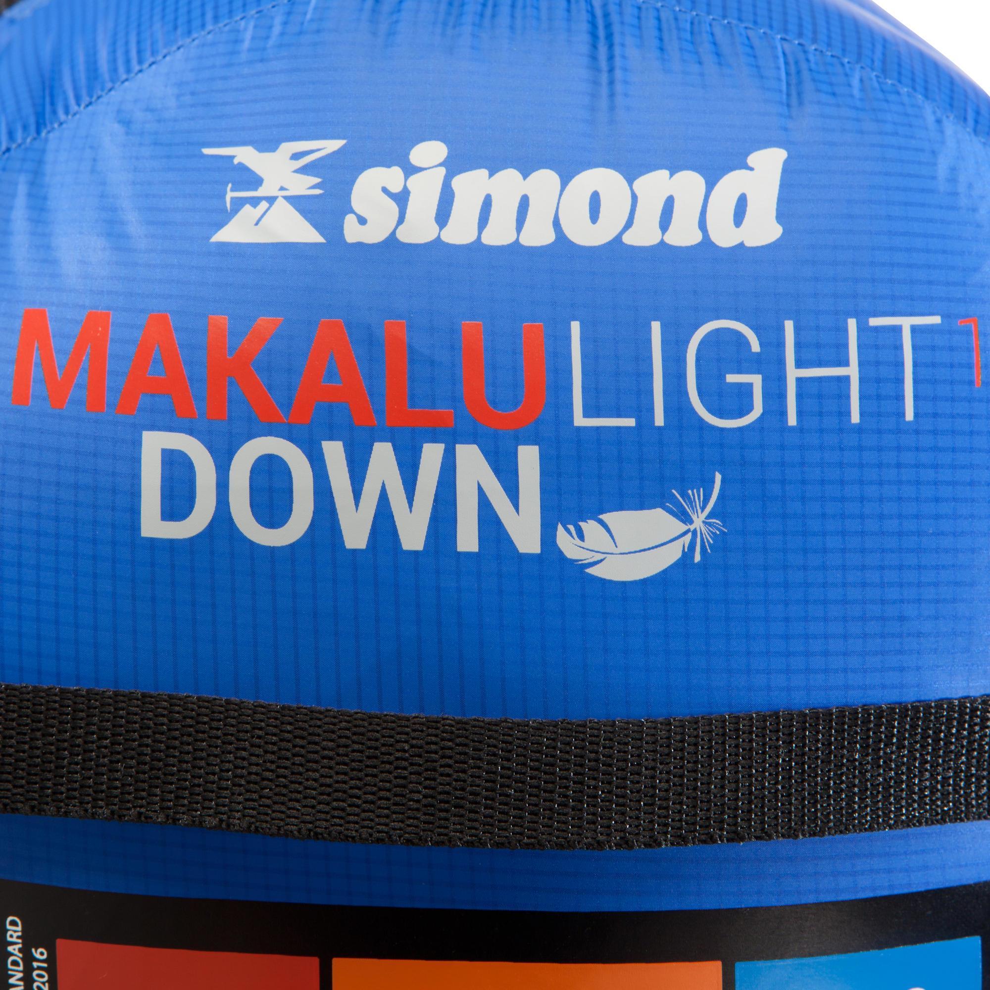 MAKALU I Light Sleeping Bag 5 Size L SIMOND Decathlon