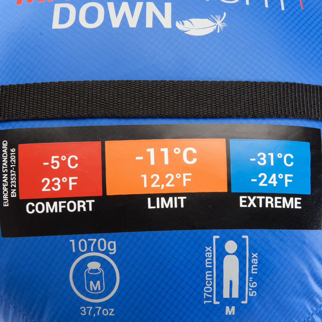 MAKALU I Light Sleeping Bag -5° Size XL