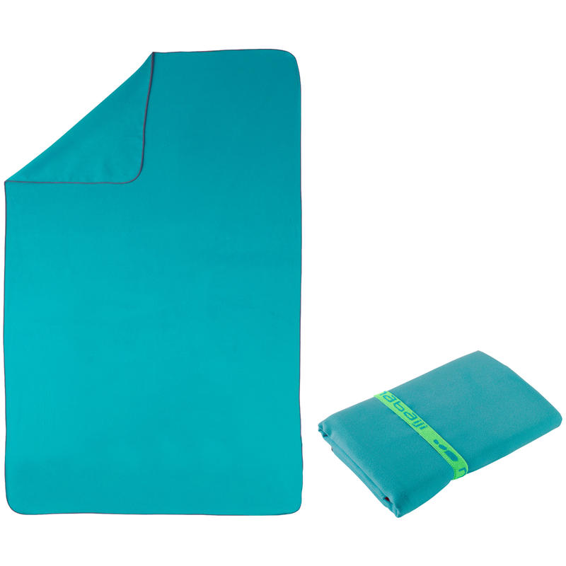 Microfibre towel L blue Microfibre towel L blue