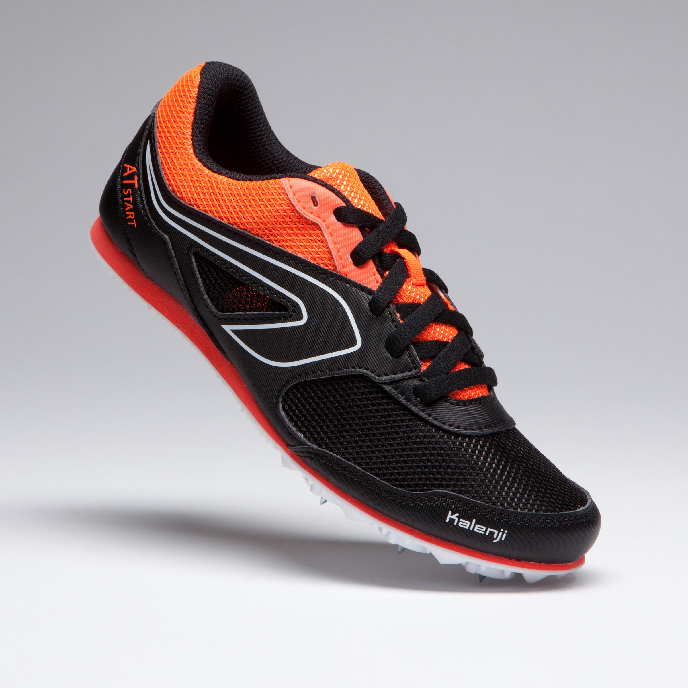 Chaussures a pointes Enfant et Adulte KIPRUN AT START bleu marine KALENJI Decathlon