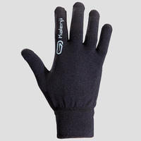 kid's athletics seamless gloves black