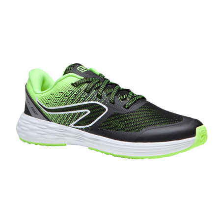 Kids' running shoes - Kiprun fast black yellow