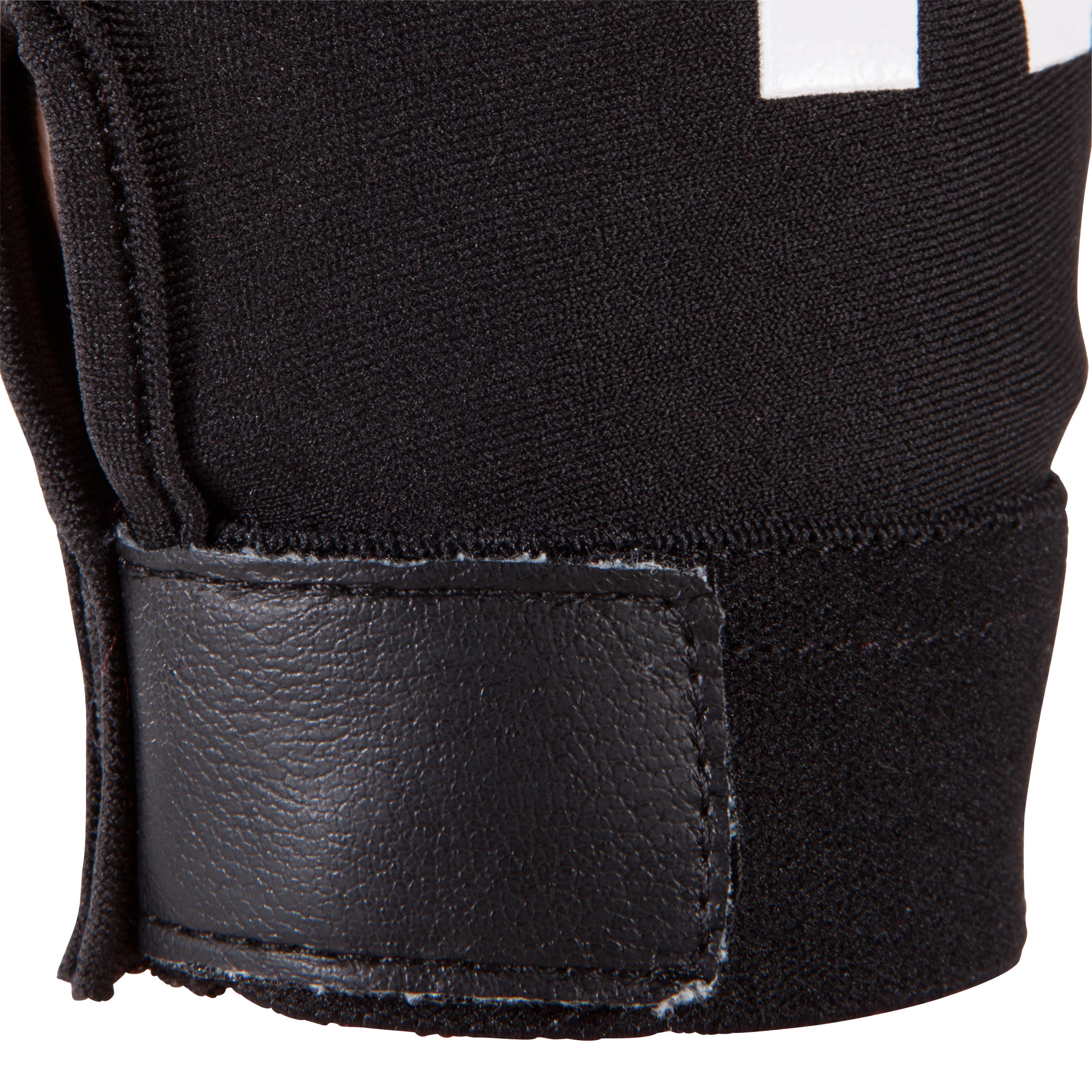 Full H Rugby Mitts - Black Red  7/8