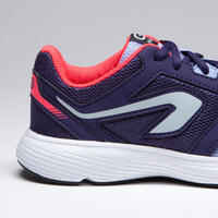 Run Support Laces Children's Athletics Shoes - Purple Indigo Pink