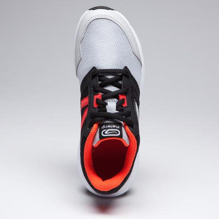 Дитячі атлетичні кросівки Run Support на шнурівках – Чорні/Сірі