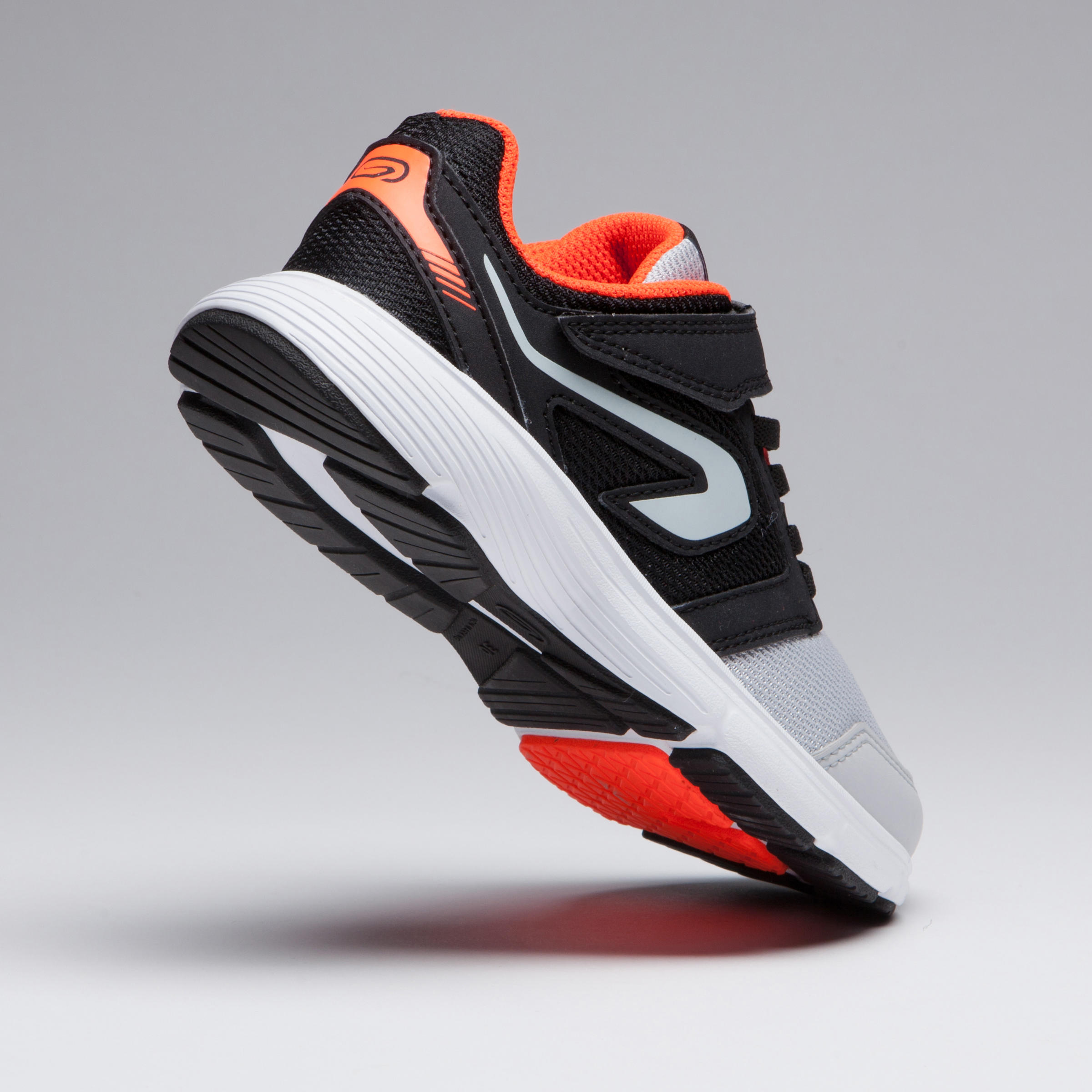 

Kid'S Running Shoes Run Support Rip-Tab Grey