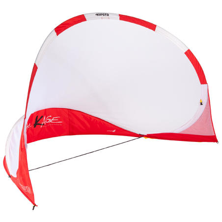 The Kage XL Football Pop-Up Goal - Red/White