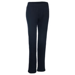 Bodypant 500 regular Gym Stretching femme noir