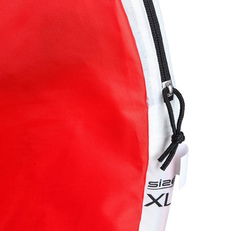 The Kage XL Football Pop-Up Goal - Red/White