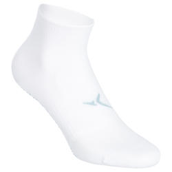 Chaussettes antidérapantes Gym & Pilates blanc
