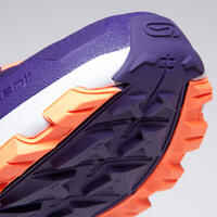 Kiprun Grip Children's Athletics Shoe - Purple Coral