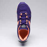 Kiprun Grip Children's Athletics Shoe - Purple Coral