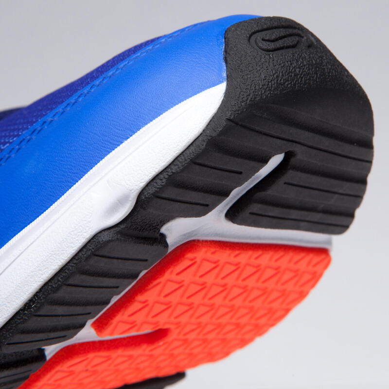 Dětské boty na atletiku Run Support Lace modro-červené
