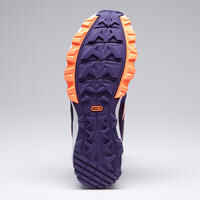 Kiprun Grip Children's Athletics Shoe - Purple Coral