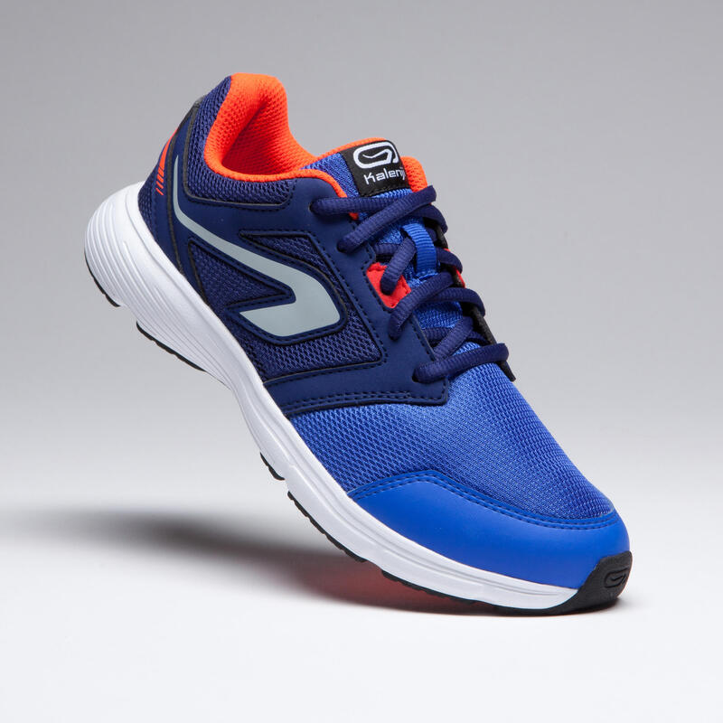 Dětské boty na atletiku Run Support Lace modro-červené