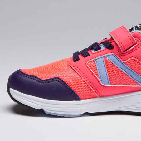 RUN SUPPORT RIP-TAB CHILDREN'S ATHLETICS SHOES - PINK MAUVE PURPLE