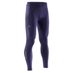 collant athlétisme enfant run dry imprimé violet