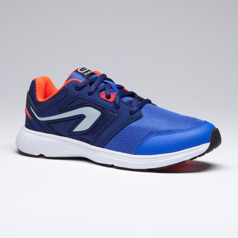 Dětské boty na atletiku Run Support Lace modro-červené
