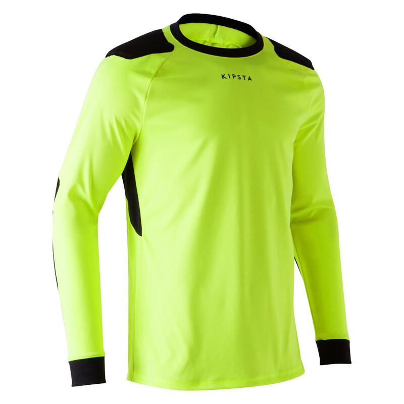 Maillot de gardien de but adulte F100 jaune