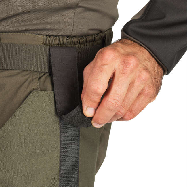 SOLOGNAC 500 Hunting Chaps Green Decathlon