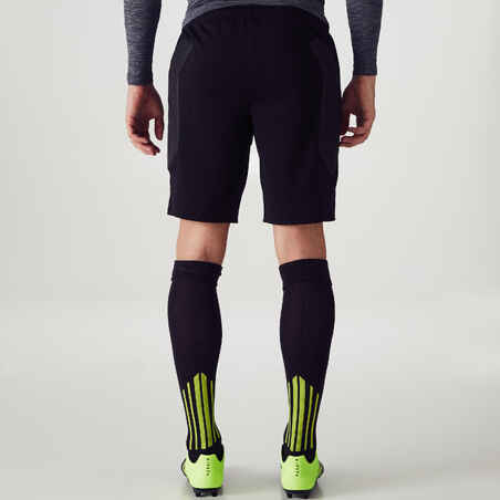 Adult Goalkeeper Shorts F100 - Black