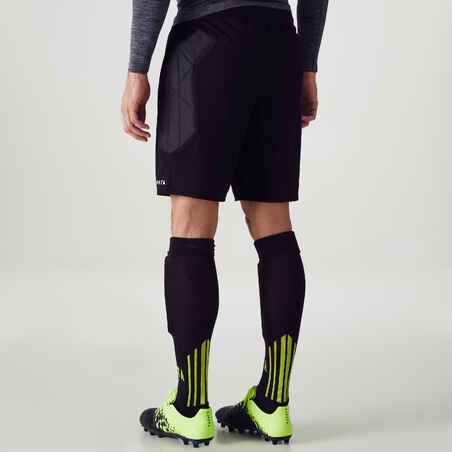 Adult Goalkeeper Shorts F100 - Black