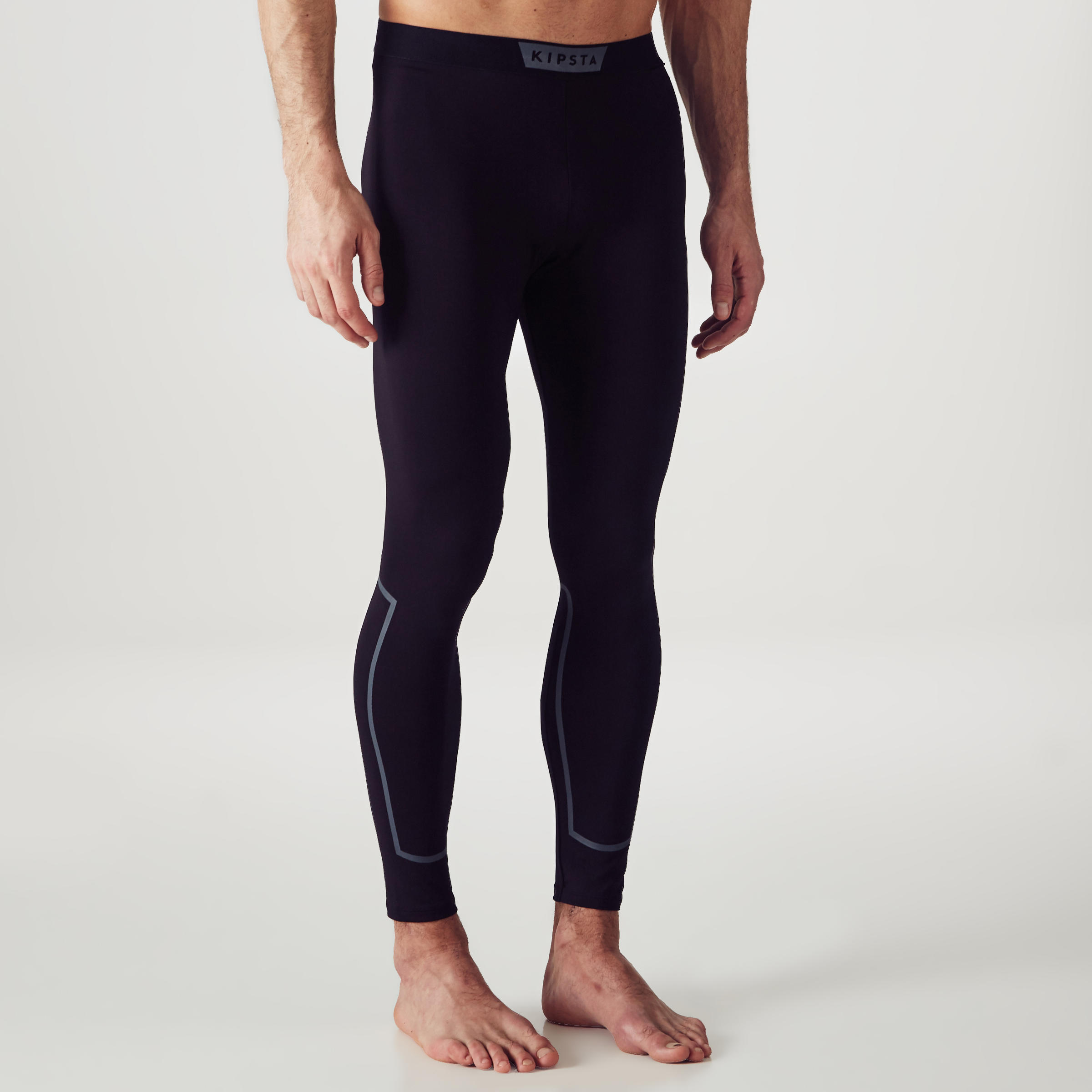 Mallas térmicas de fútbol Adulto Kipsta Keepcomfort negro 2/9