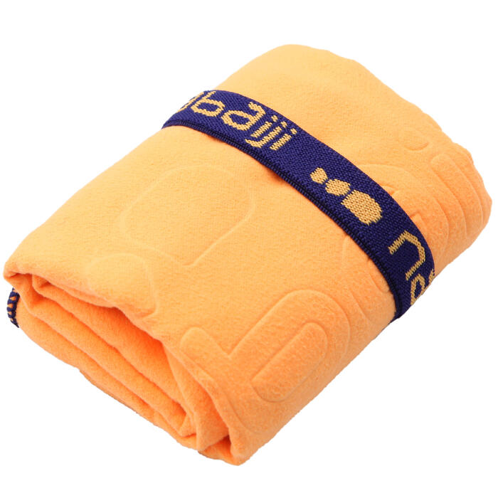 Microfibre Towel Size S 42 x 55 cm Blue Decathlon