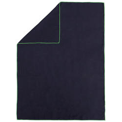 Microfibre towel ultra-compact size M 65 x 90 cm Dark Blue