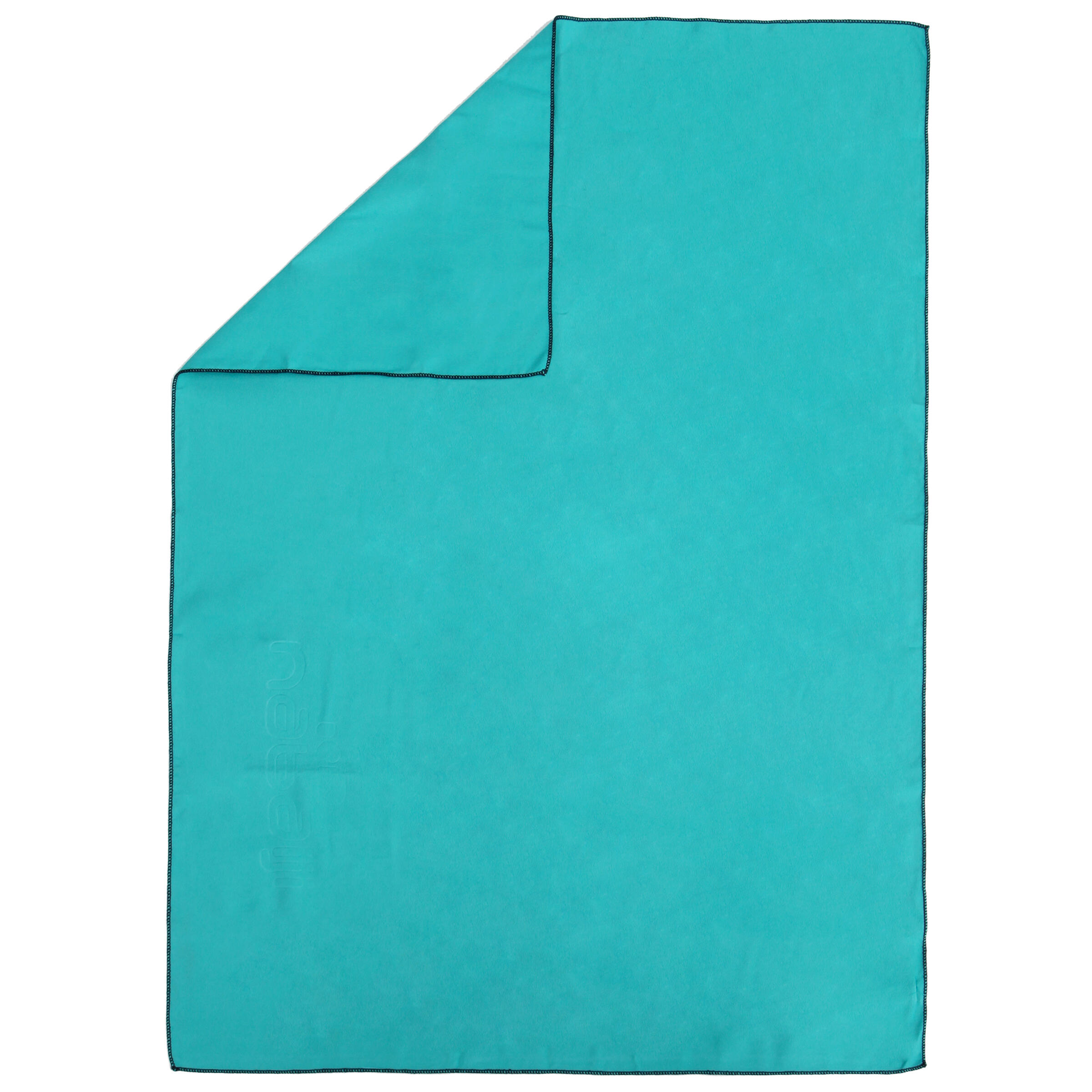 Ultra compact microfibre towel size M 65 x 90cm - grey