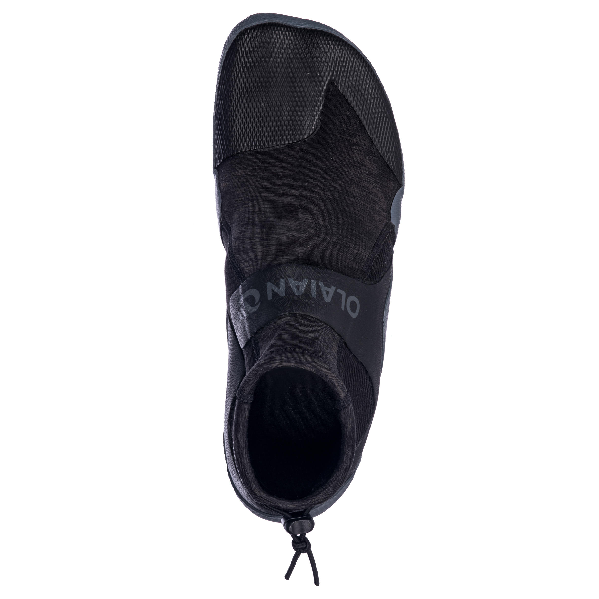 Chaussons bas surf 500 N opr ne 2mm gris noir