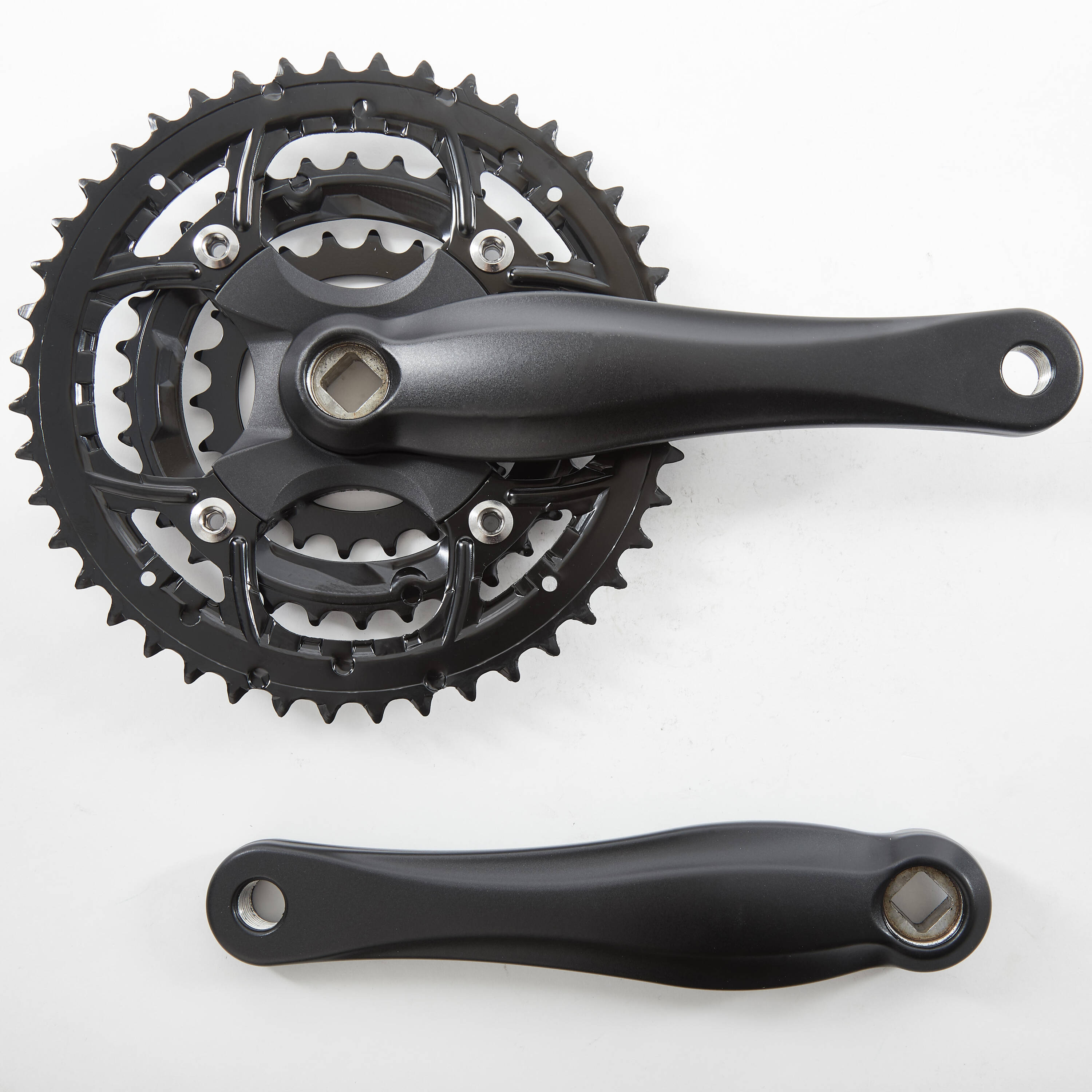 7-8-9-Speed MTB Triple Crankset 44/32/22 175 mm Square Axle -  3
