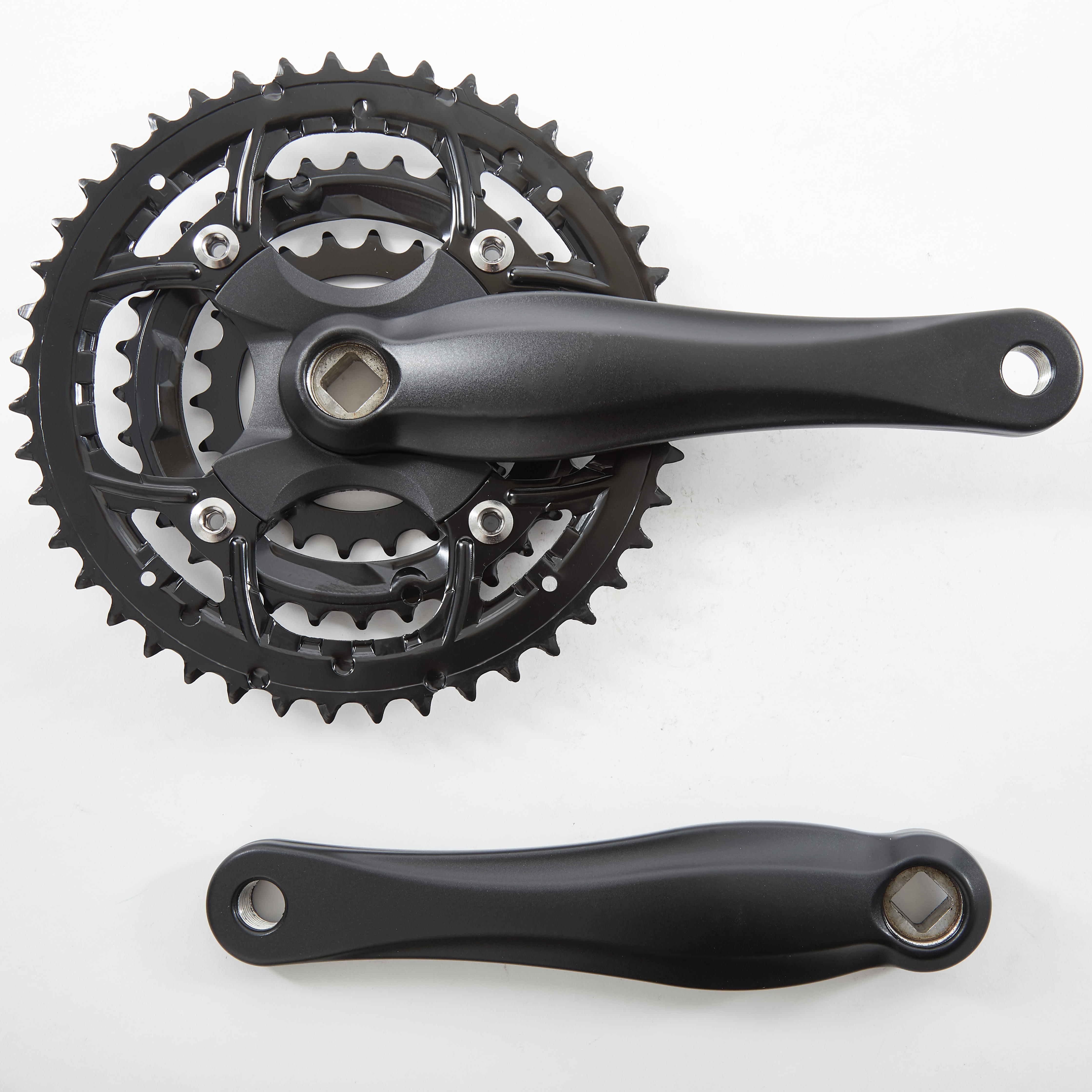 7-8-9-Speed MTB Triple Crankset 44/32/22 175 mm Square Axle