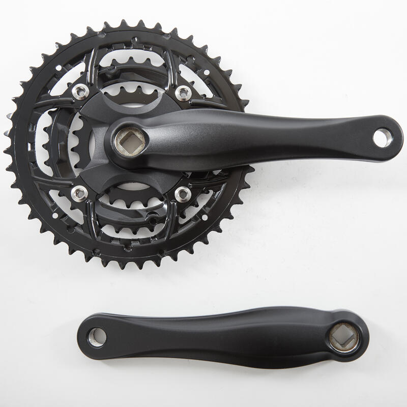 PEDALIER VTT TRIPLE 7-8-9 VITESSES 44/32/22 175mm  AXE CARRE