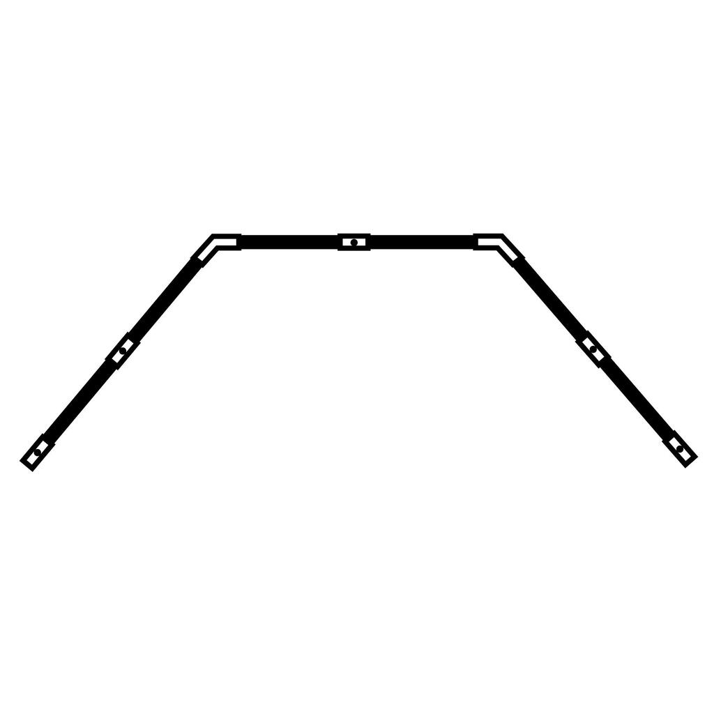 Fiberglasgestänge-Set Air Second 4 XL FB