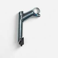 Avanço de Cunha para Bicicleta 1'' 65mm Guiadores de 25,4 mm de Diâmetro Cinza