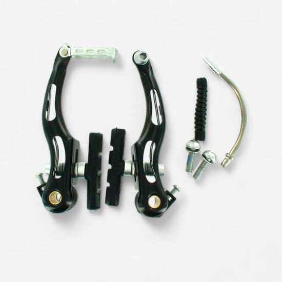 Staffa freni V-BRAKE acciaio nera