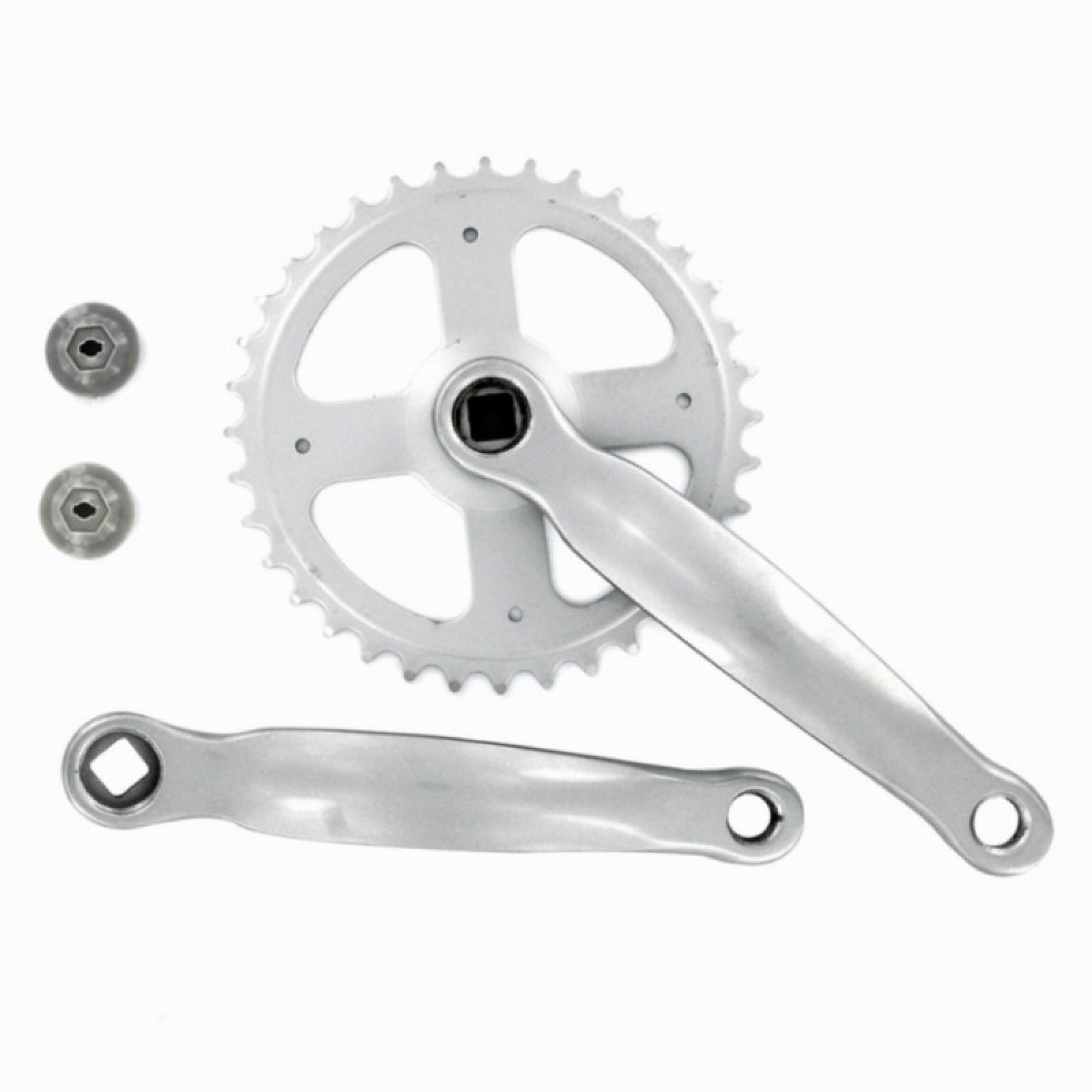 Pédalier MEROCA ESCARGOT 36T En Aluminium 7075 T6 - Axe Carré Pour VTT Shimano - Neuf
