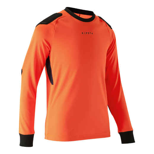 
      F100 Kids' Football Goalkeeper Shirt - Orange
  