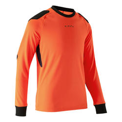Keepersshirt voor voetbal kinderen F100 oranje