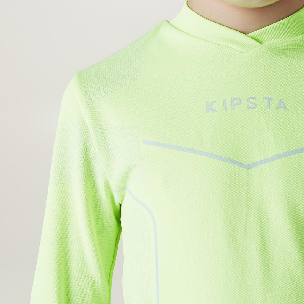 Keepdry 500 Kids' Base Layer - Neon Yellow