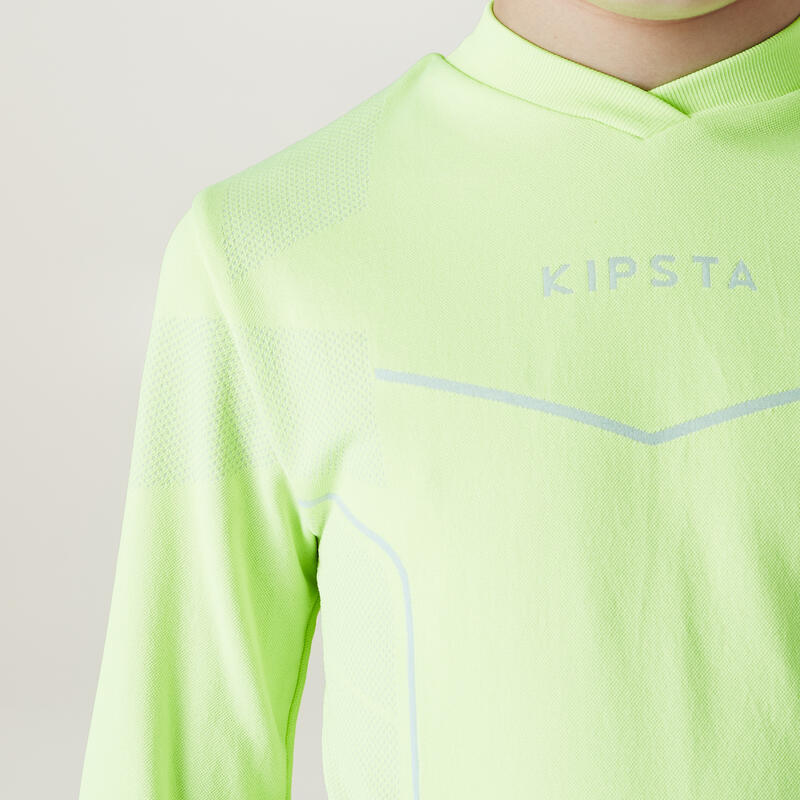 Sous-vêtement enfant Keepdry 500 jaune fluo