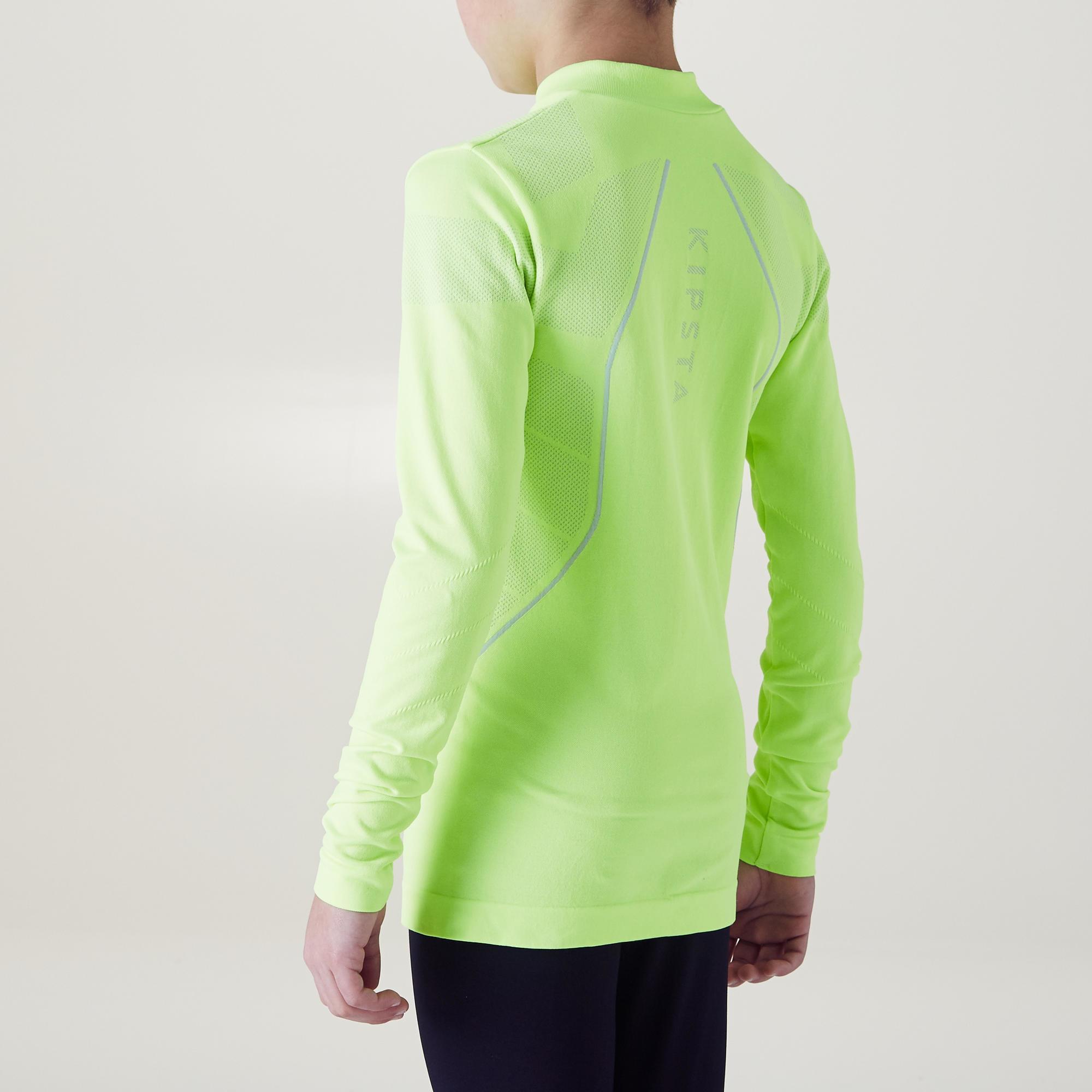 Intimo Keepdry 500 giallo fluorescente per bambini