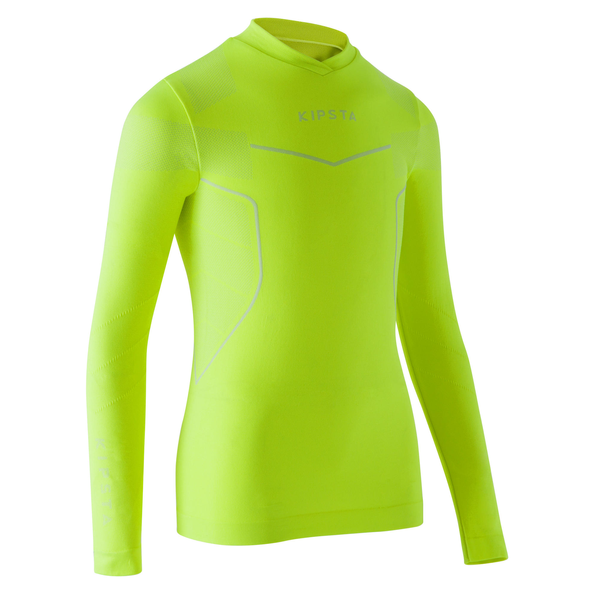 Sous-vêtement enfant Keepdry 500 jaune fluo | Kipsta by ...