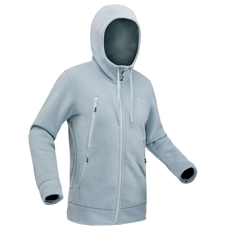 MEN SNOW HIKING WARM PANTS & FLEECES - SH100 MEN’S U-WARM ICE FLEECE QUECHUA